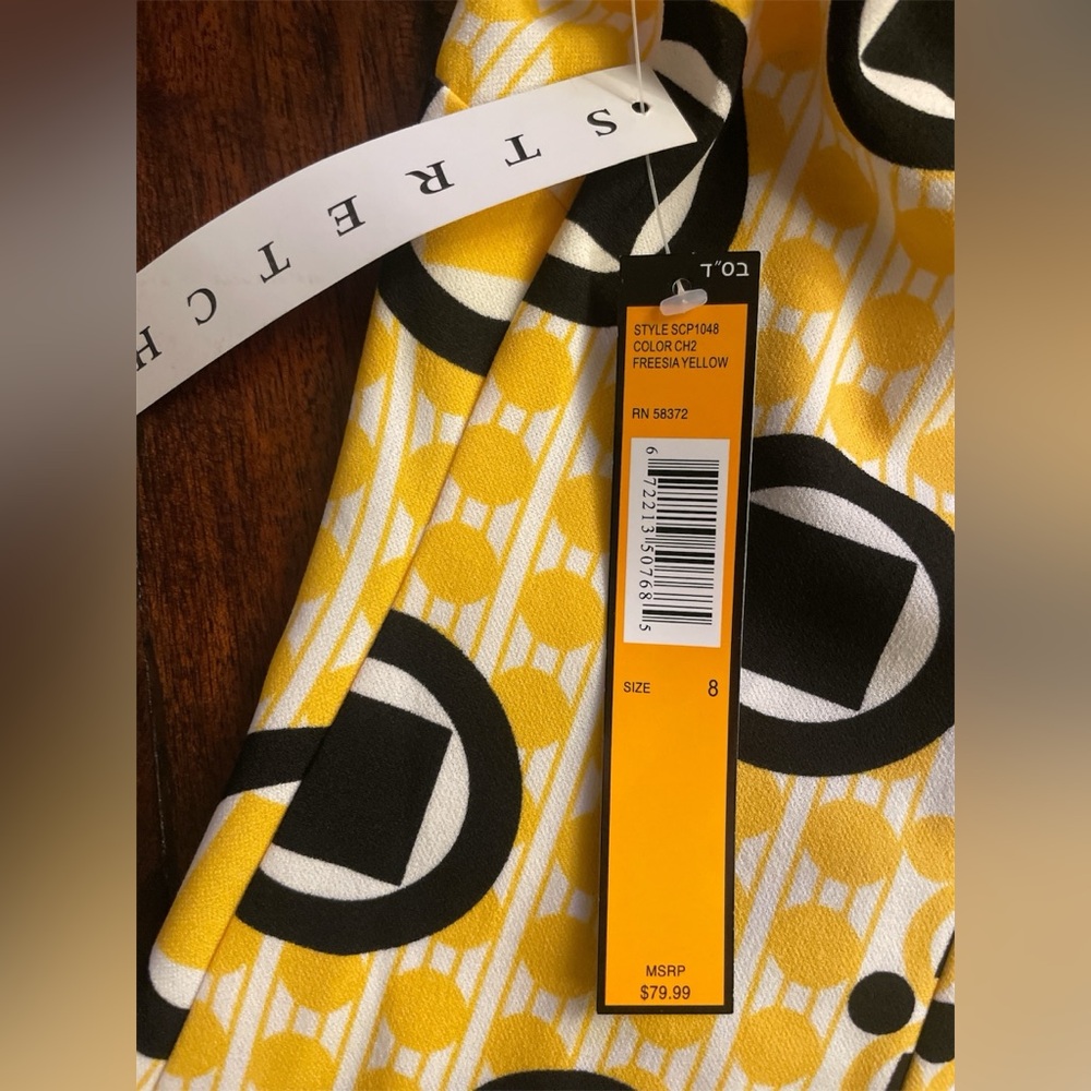 ILE NEW YORK- Retro Mod Geometric Shift Dress - Size [8] - Picture 6 of 9